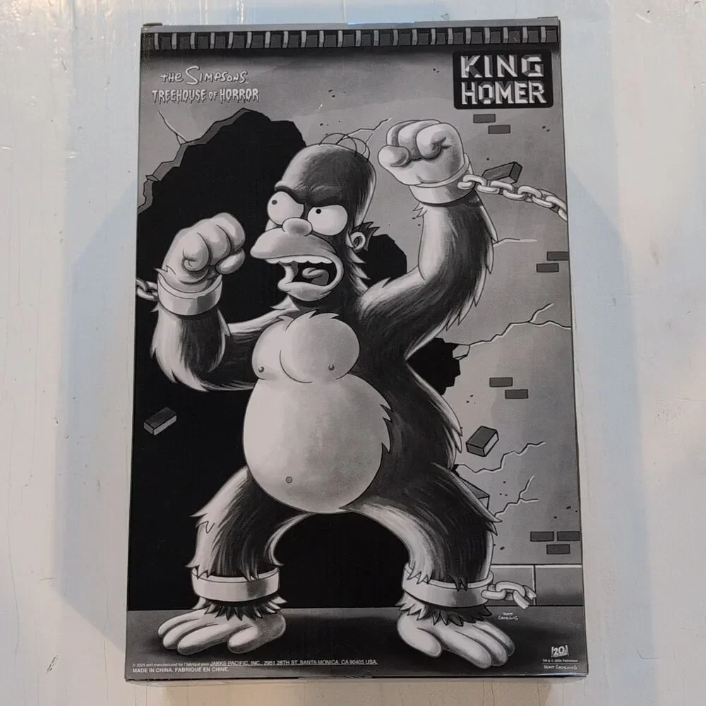 The Simpsons King Kong Homer Feature Plush Treehouse Of Horror 15